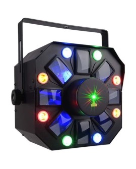 LIGHT4ME OCTALED efekt świetlny disco RGBWA flower