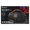 Defender głośnik BEATBOX 24, 25W, czarny, TWS, AUX/Bluetooth