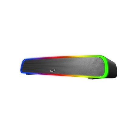 Genius Soundbar 200BT, 2.0, 4W, czarny, podświetlane