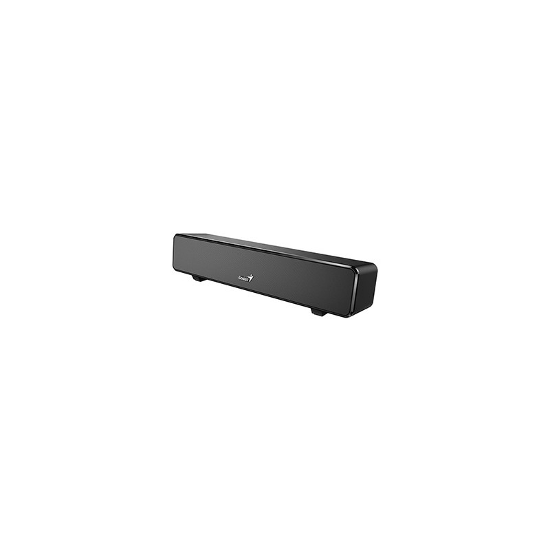 Genius Soundbar 100, 2.0, 6W, czarny