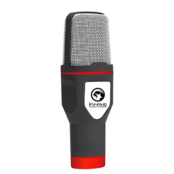 Marvo, do streamowania mikrofon, MIC-02, bez regulacji głośności, czarny, ze statywem
