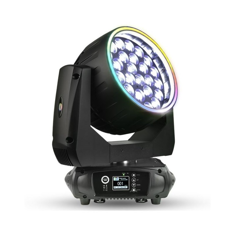 LIGHT4ME VENOM WASH 28x15 RING głowica ruchoma LED