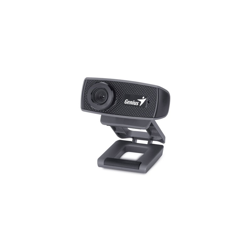 Genius FaceCam 1000X v2 HD Webkamera, czarna 1280x720, USB 2.0, Windows 7 i wyżej, Rozdzielczość HD