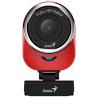 Genius QCam 6000 kamera web Full HD, czerwona 1920x1080, USB 2.0, Windows 7 i wyżej, FULL HD, 30 FPS