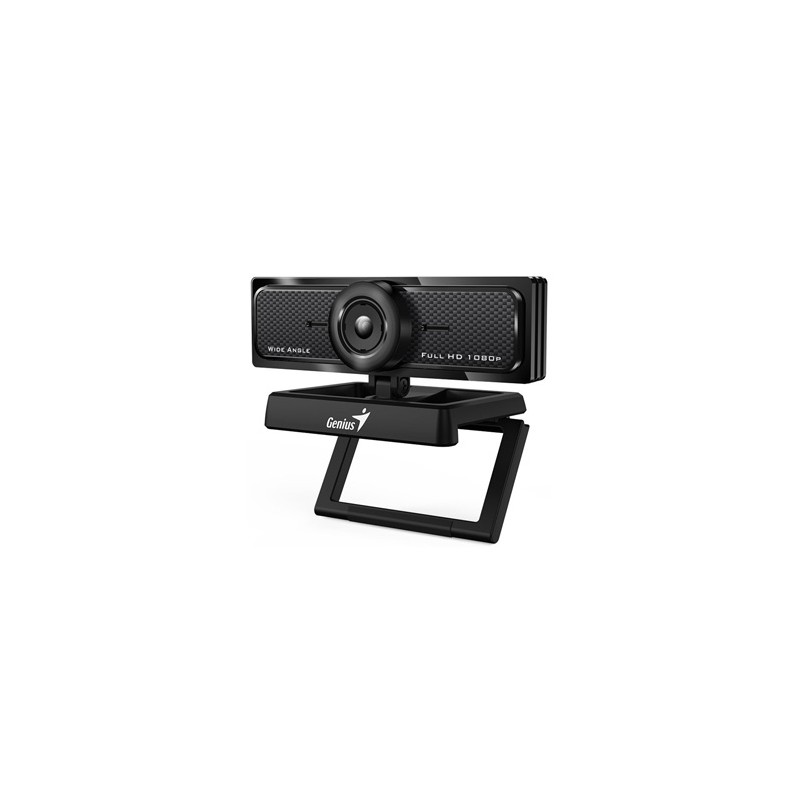 Genius F100 V2 kamera web Full HD, czarna 1920x1080, USB 2.0, Windows 7 i wyżej, Rozdzielczość FULL HD