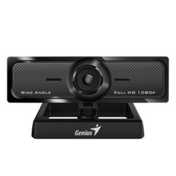 Genius F100 V2 kamera web Full HD, czarna 1920x1080, USB 2.0, Windows 7 i wyżej, Rozdzielczość FULL HD