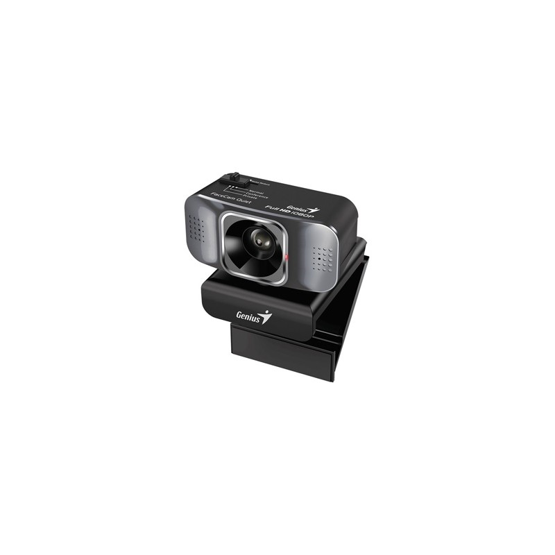 Genius FaceCam Quiet kamera web Full HD, czarna 1920x1080, USB 2.0, Windows 7 i wyżej, FULL HD, 30 FPS