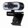 Verbatim kamera web Full HD, czarna 2560x1440, 1920x1080, USB 2.0, Windows, Mac OS X, Linux kernel, Android Chrome, FULL HD, 30 