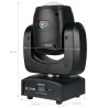 LIGHT4ME HYPER BEAM głowica ruchoma LED RGBW Osram