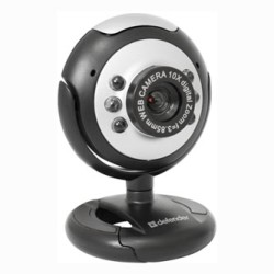 Defender C-110 Web kamera, czarno-szara 0.3 Mpix, USB 2.0, na notebook/LCD