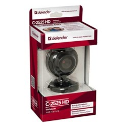 Defender C-2525HD Web kamera, czarna 2 Mpix, USB 2.0, na notebook/LCD