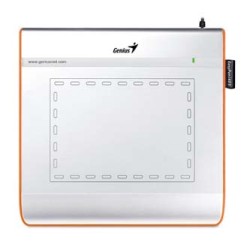 Genius, EasyPen i405X, bezdrátový, 2540 lpi, srebrna