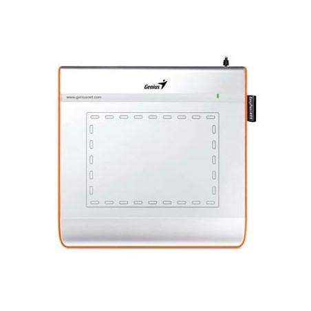 Genius, EasyPen i405X, bezdrátový, 2540 lpi, srebrna