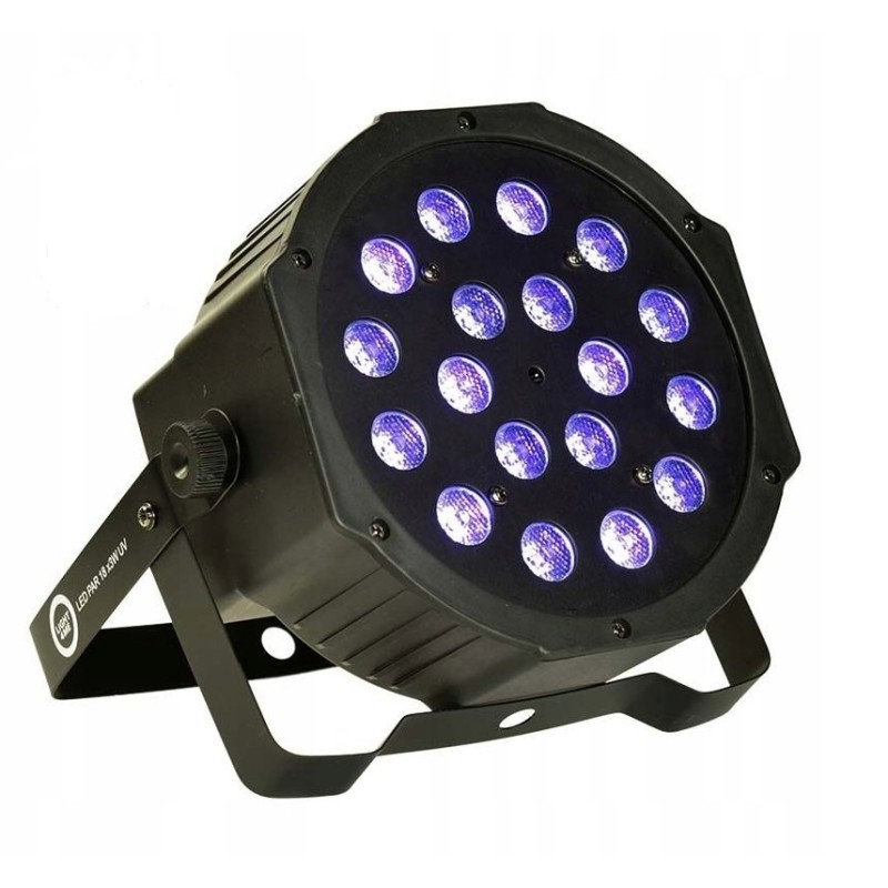 LIGHT4ME LED PAR 18x3W UV reflektor ultrafioletowy