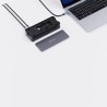 Stacja dokująca Verbatim, USB-C Pro, 15-port, 2x HDMI, RJ45, microSD, USB-A 3.1, USB-C 3.1, szara