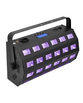 LIGHT4ME UV 24 + STROBE DMX reflektor ultrafioleto