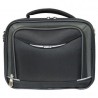 Torba na "na 8,9"" notebook", Business Mini, pasek na ramię, czarno-szara, nylon, Logo