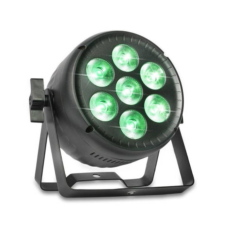 LIGHT4ME VENOM PAR 7X30W reflektor LED RGBW dekor.
