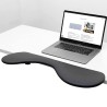 Powerton ERGO AXISI Ergonomiczny podłokietnik, podpórka pod ramiona piankowa, czarna