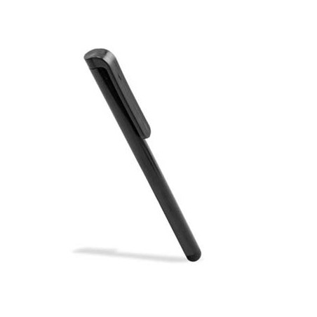 Pióro dotykowe, pojemnościowe, metal, czarne, do iPad i tableta
