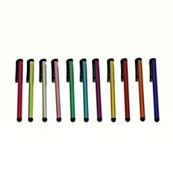 Pióro dotykowe, pojemnościowe, metal, ciemno zielony, do iPad i tableta