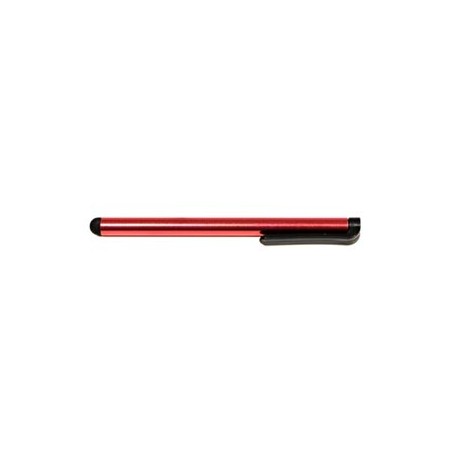 Pióro dotykowe, pojemnościowe, metal, czerwony, do iPad i tableta