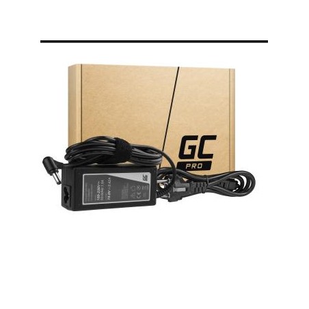 Green Cell do ładowarka / AC adapter 19V 3.42A 65W do Asus R510C R510L R556L X550C X550L Toshiba Satellite C650 L750