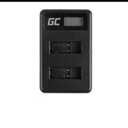 Green Cell ładowarka AHBBP-501 do GoPro AHDBT-501, Hero 5 Hero 6 Hero 7 HD kolor czarny biała Silver Edition (4.35V 2.5W 0.6A)
