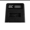 Green Cell ładowarka AHBBP-501 do GoPro AHDBT-501, Hero 5 Hero 6 Hero 7 HD kolor czarny biała Silver Edition (4.35V 2.5W 0.6A)