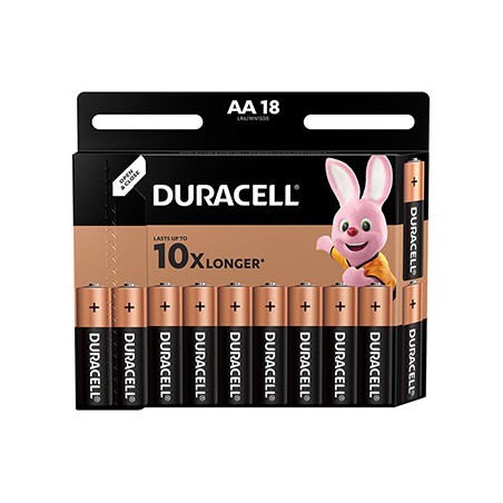 Duracell BASIC Jednorazowa alkaliczna baterie AA, 18-pack