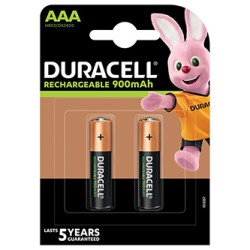 Duracell Akumulatorki NiMH baterie AAA, 2-pack