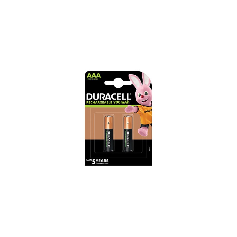 Duracell Akumulatorki NiMH baterie AAA, 2-pack