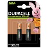 Duracell Akumulatorki NiMH baterie AAA, 2-pack