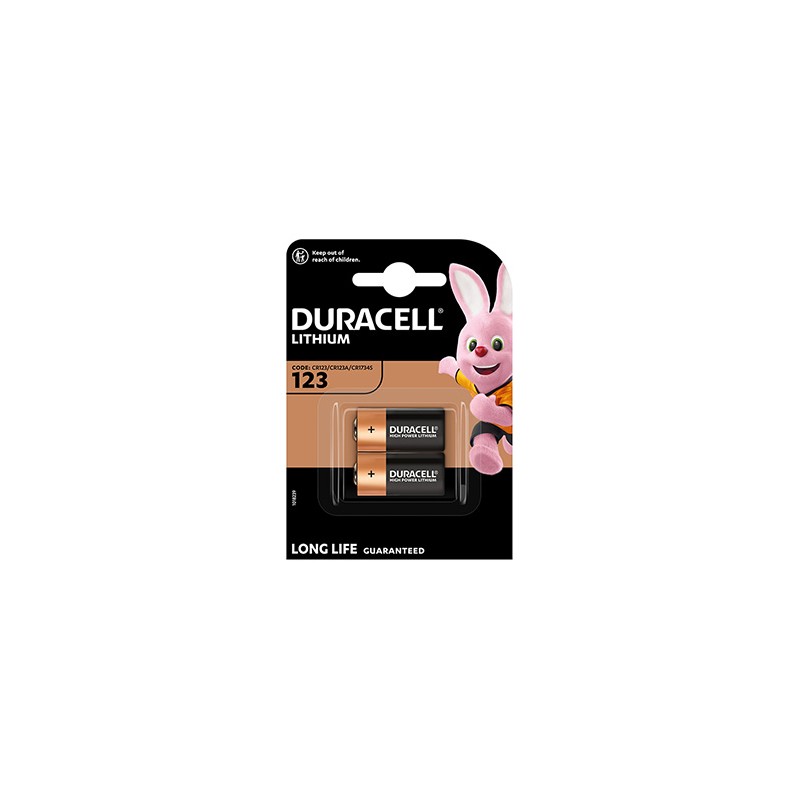 Duracell ULTRA Jednorazowa litowa baterie CR123A, 2-pack