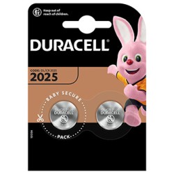 Duracell Jednorazowa litowa baterie CR2025, 2-pack