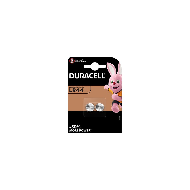 Duracell Jednorazowa alkaliczna baterie LR44, 2-pack