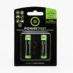 Powerton ENERGY RECHARGE Akumulatorki Ni-MH baterie AAA, 2-pack