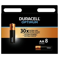 Duracell Optimum Jednorazowa alkaliczna baterie AA, 8-pack