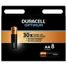 Duracell Optimum Jednorazowa alkaliczna baterie AA, 8-pack