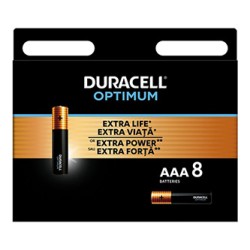 Duracell Optimum Boost Jednorazowa alkaliczna baterie AAA, 8-pack