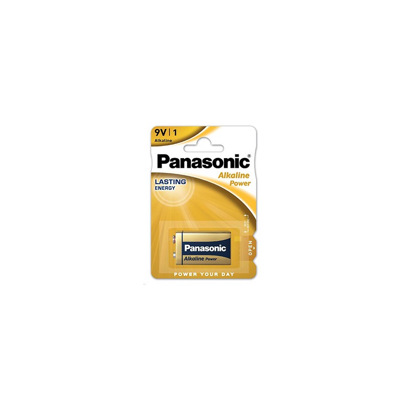 Panasonic Jednorazowa alkaliczna baterie 9V, 1-pack