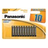Panasonic Jednorazowa alkaliczna baterie AAA, 10-pack