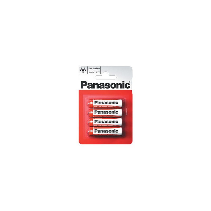 Panasonic Jednorazowa cynkowo-węglowa baterie AA, 4-pack