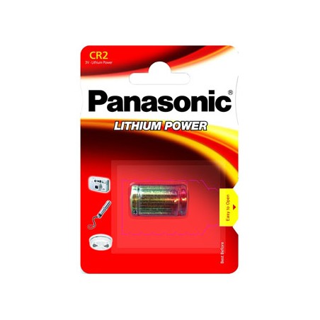 Panasonic Jednorazowa litowa baterie CR2, 1-pack