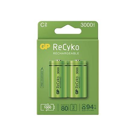GP Akumulatorki Ni-MH baterie C, 2-pack