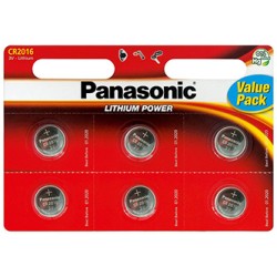 Panasonic Jednorazowa litowa baterie CR2016, 6-pack