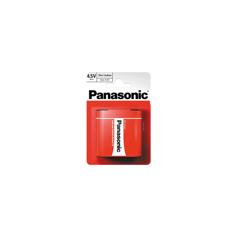 Panasonic Jednorazowa cynkowo-węglowa baterie 3R12, 1-pack