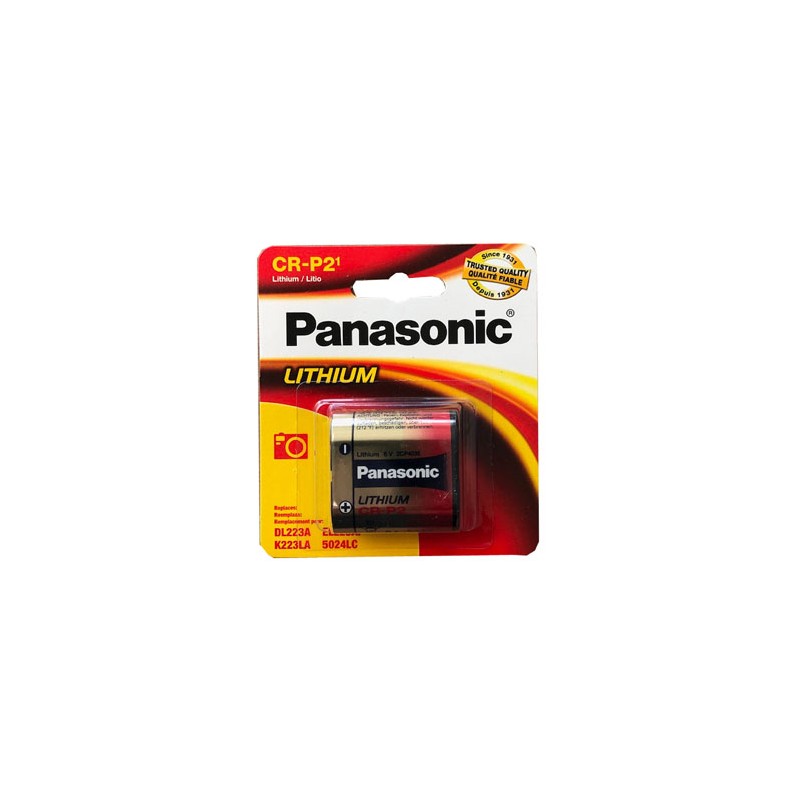Panasonic Jednorazowa litowa baterie CR-P2, 1-pack