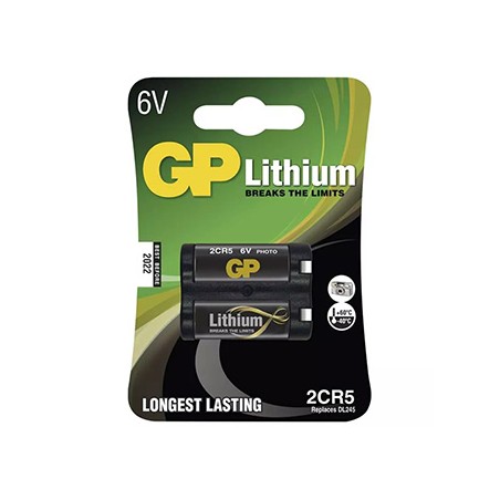 GP Jednorazowa litowa baterie 2CR5, 1-pack