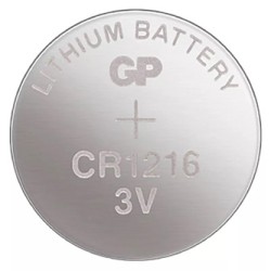 GP Jednorazowa litowa baterie CR1216, 1-pack